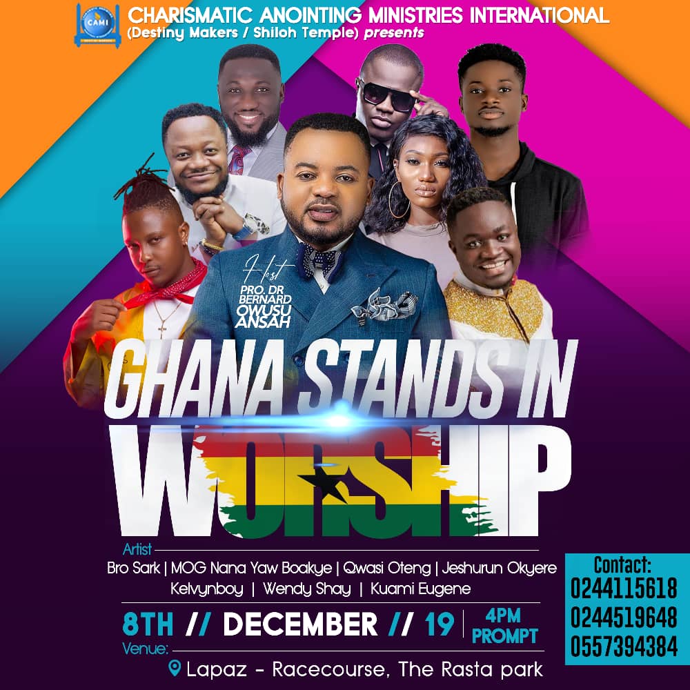 Ghana Stands In Worship