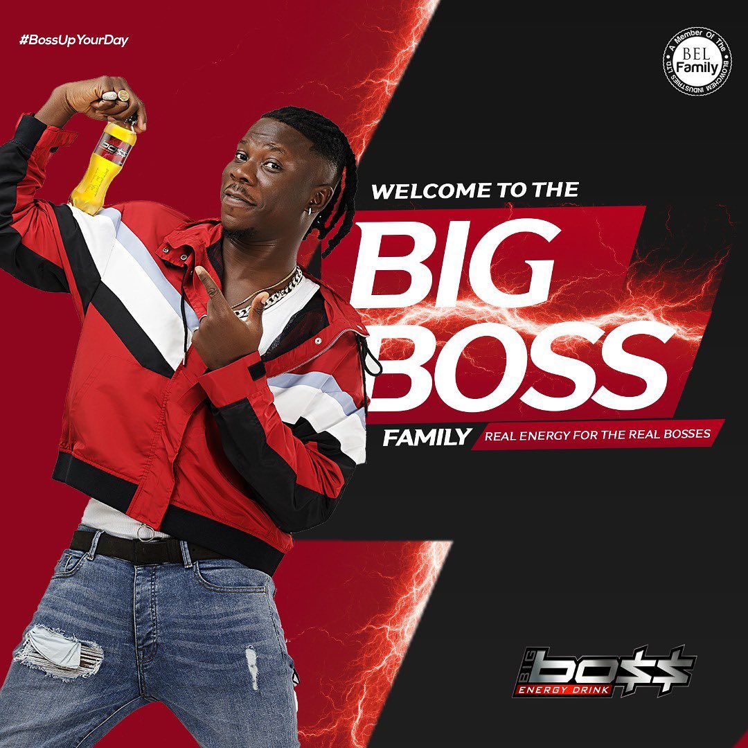 Stonebwoy Big Boss Energy Drink Ambassador Townflex