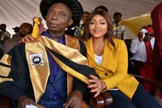 Regina daniels and husband ned nwoko jams to magnom my baby