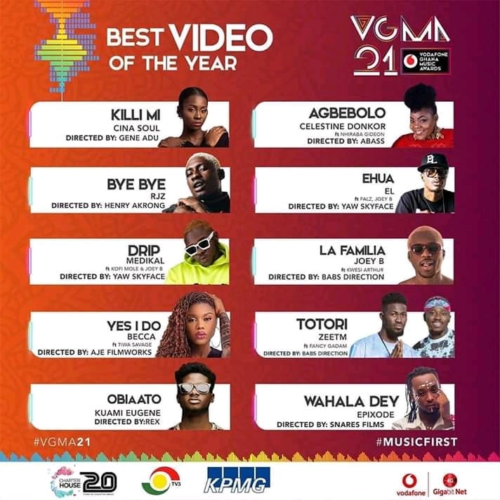 Vgma 2020 Best Video of the Year