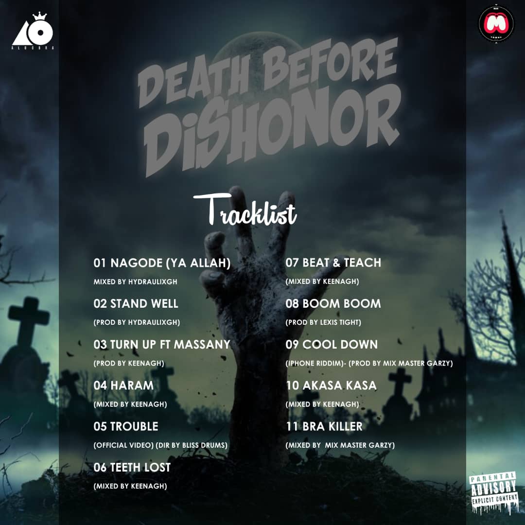 Alo Obra Death Before Dishonor Tracklist