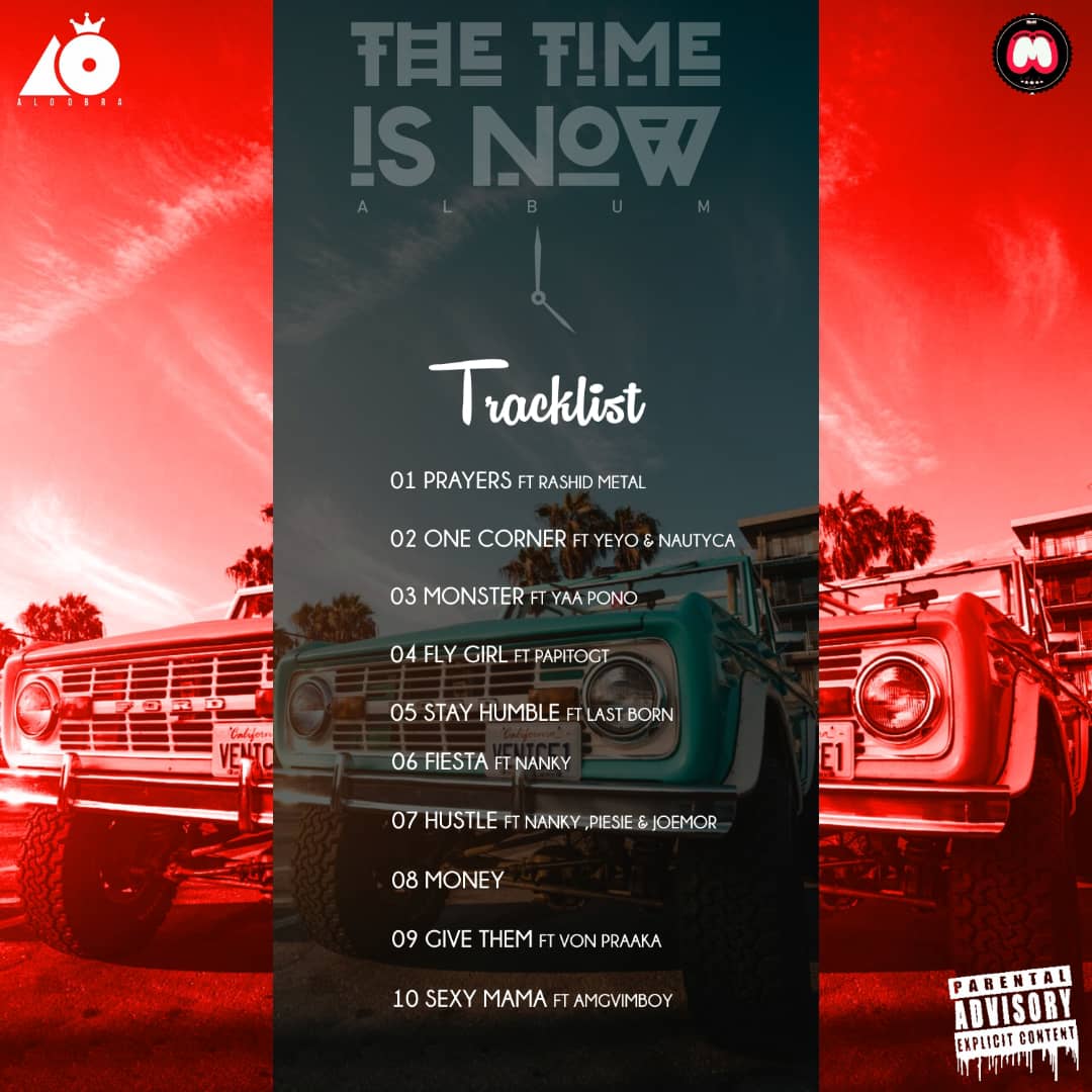 Alo Obra The Time Is Now Tracklist