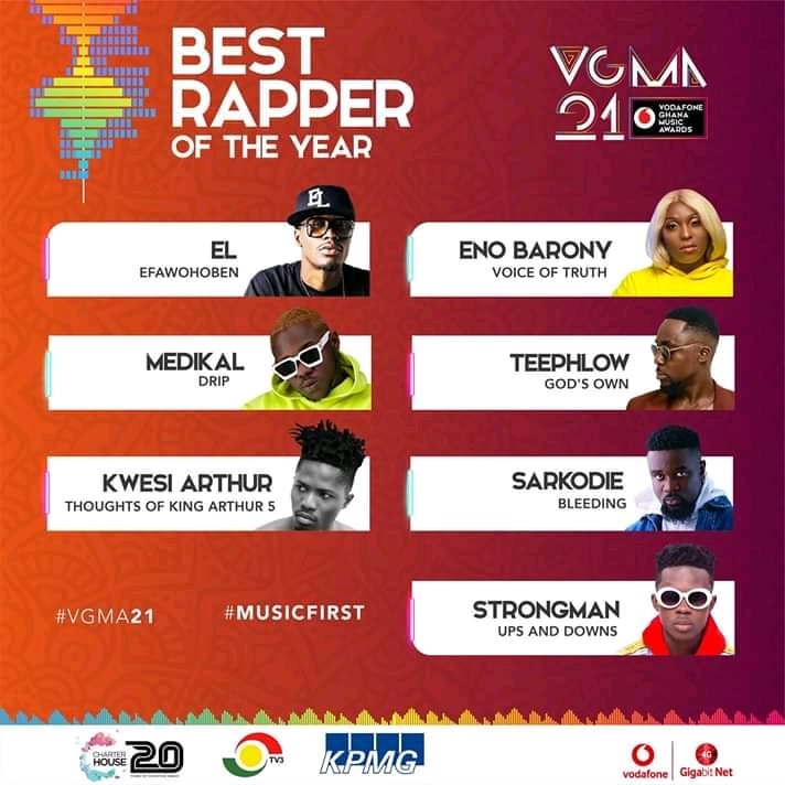 Vgma 2020 Best Rapper Of The Year
