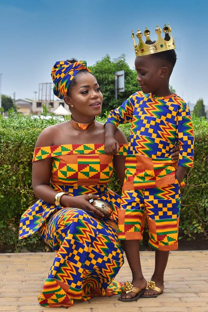 Mzbel And Son Aaron Celebrates Ghana's 63rd Independence Day With Lovely Photos
