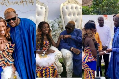 See Photos And Videos From The Traditional Wedding Of Medikal And Fella Makafui