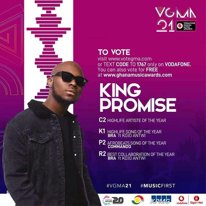 Vote For KING PROMISE