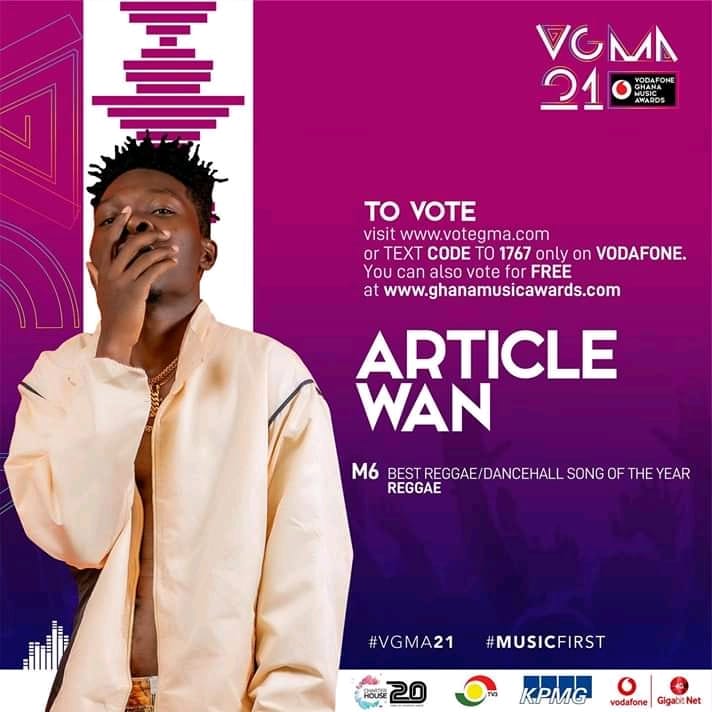 Vgma 2020: Here's How To Vote For Your Favourite Artiste To Win on TownFlex