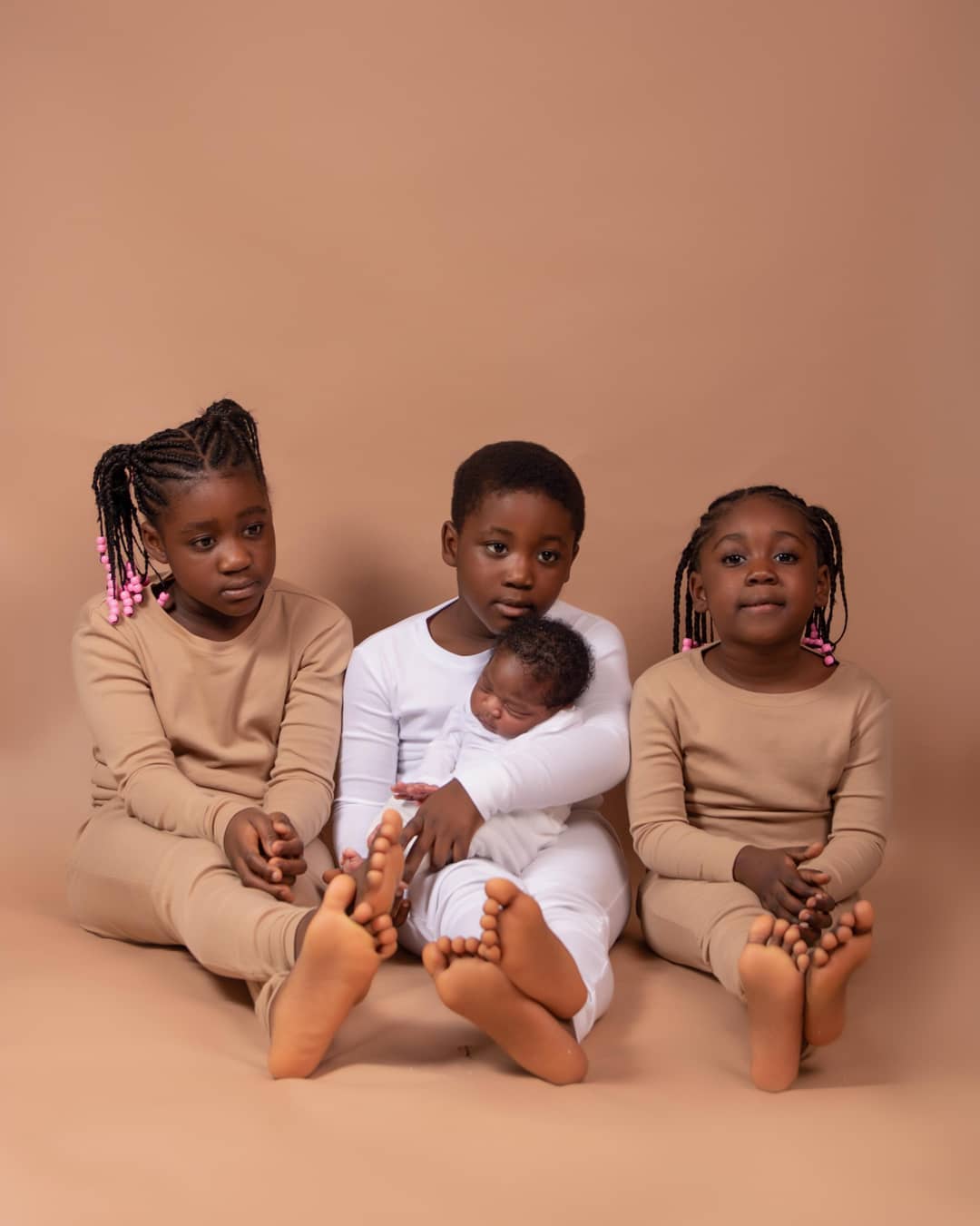 Mercy Johnson Shares First Lovely Photos Of Her Newborn Baby "Devine-Mercy Okojie"
