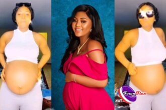 Pregnant regina daniels dancing