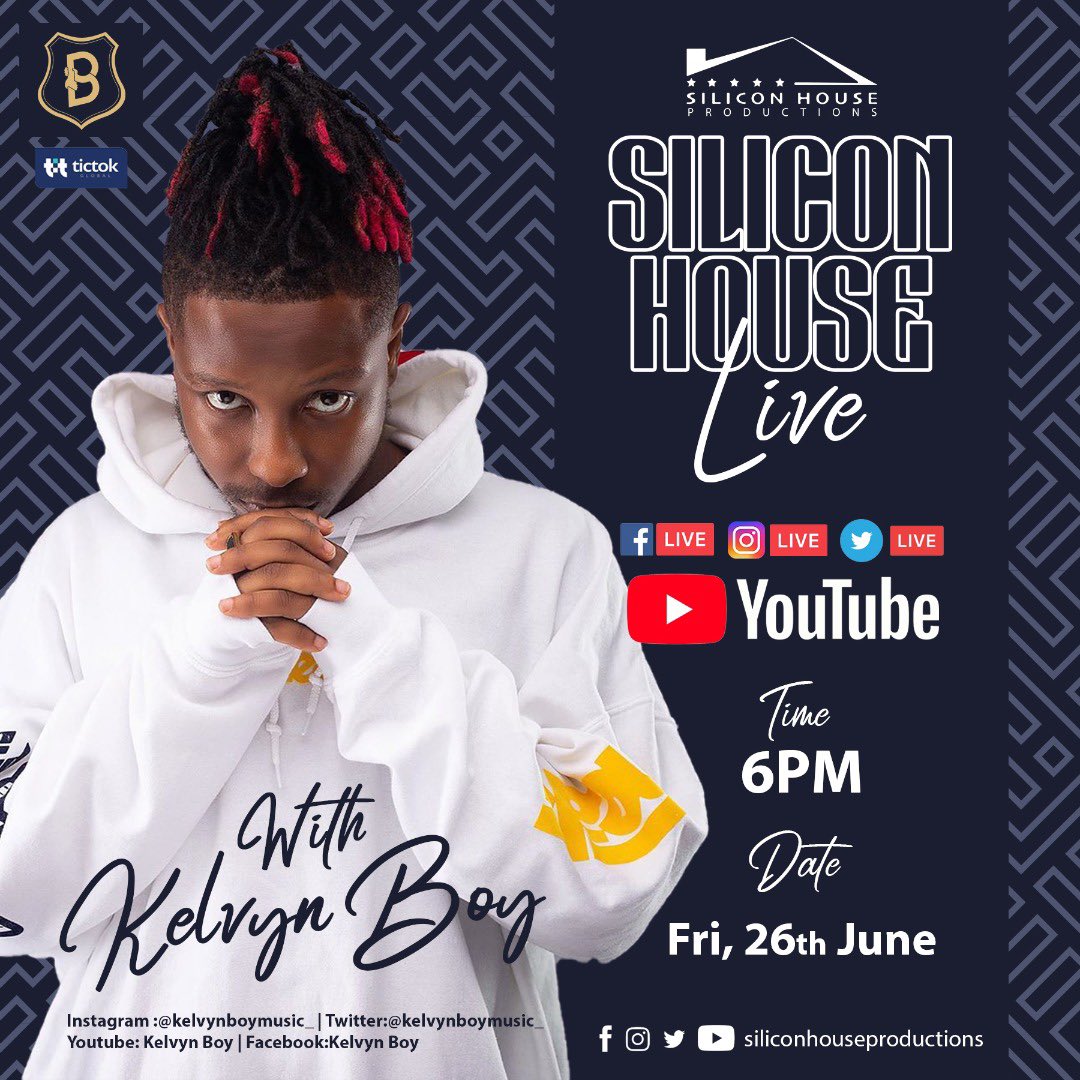 Kelvyn Boy To Host His First Virtual Concert: See Full Details