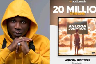Stonebwoy Anloga Junction Album Hits 20 Million Streams On Audiomack