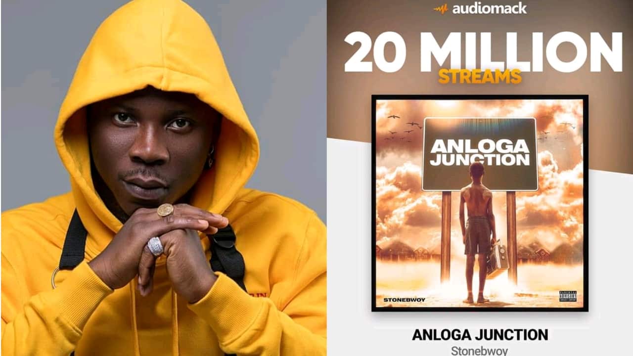 Stonebwoy Anloga Junction Album Hits 20 Million Streams On Audiomack