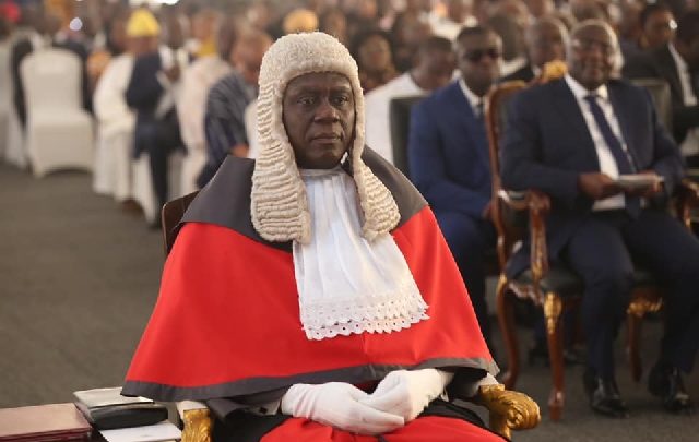 Chief Justice Kwasi Anin-Yeboah Also Goes On 14-day Self-Isolation