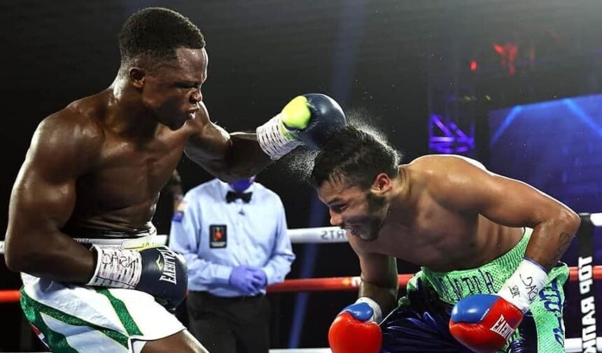 Isaac Dogboe Defeats Chris Alvalos, Wins The Fight 1 Isaac Dogboe Defeats Chris Alvalos