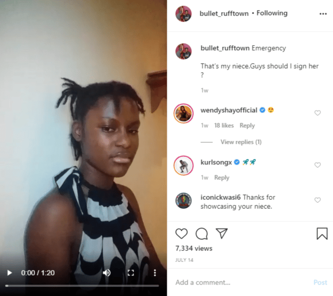 Rufftown Records To Sign Ebony's Look-alike "Lisa" As Her Replacement: Watch Video 3 Bullet sign Ebony look alike