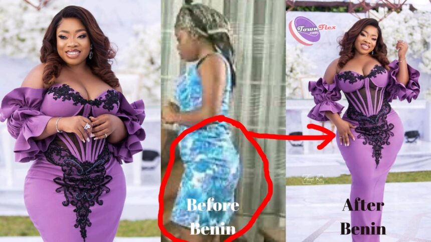 “Who ever did this will not make it to heaven” Moesha Boduong Reacts To Before And After Photo