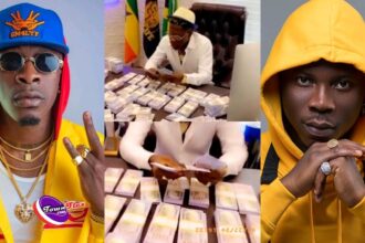 Shatta wale jamming to Stonebwoy Putuu Too Much Money