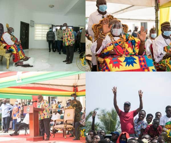 president Akufo-Addo visits Keta, Volta Region