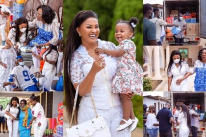 Nana Ama McBrown Donates To 3 Veteran Actors