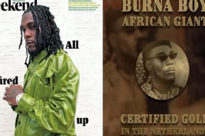 Burna Boy’s Album, African Giant Certified Gold In Netherlands