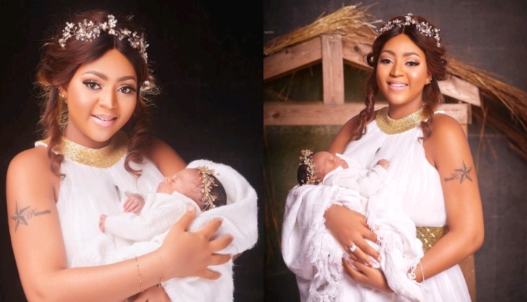 Mother And Son Affair: Regina Daniels Shares Adorable Photos “I promise To Be Your Best Friend”