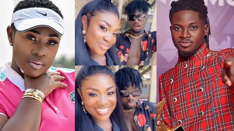 Emelia Brobbey and Kuami Eugene