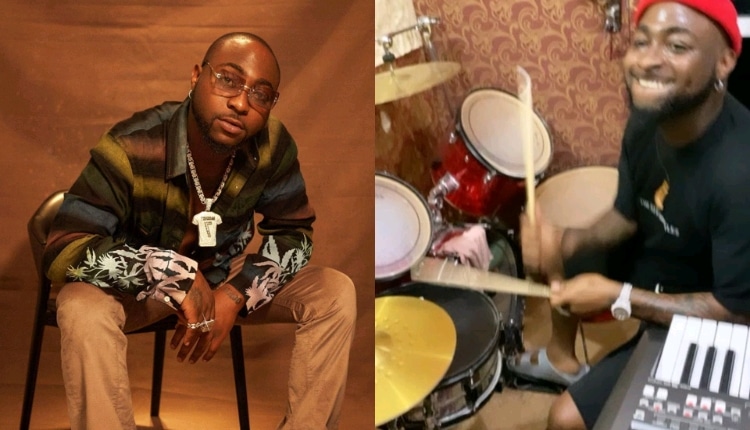  Davido drumming in church: