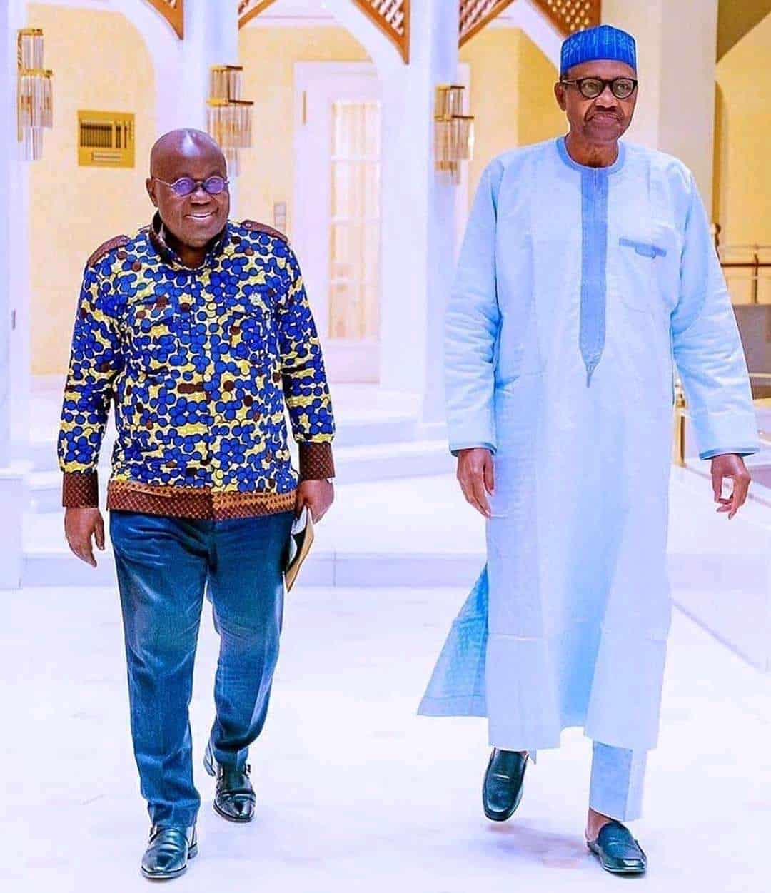 Akufo-Addo and Buhari meet up in Nigeria