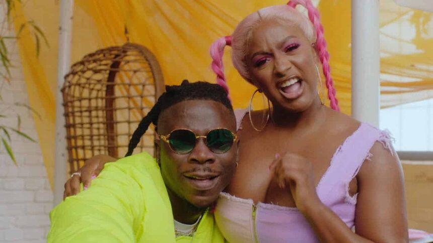 Dj Cuppy Karma Video ft Stonebwoy