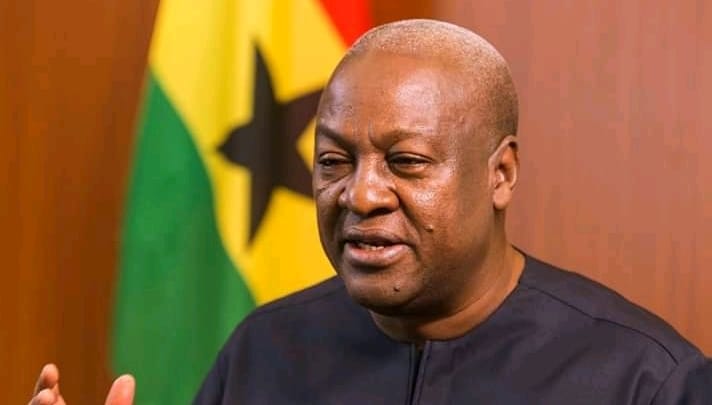 Mahama says Ghanaians voted for change of government