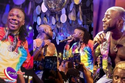 Watch Stonebwoy and Davido activate concert
