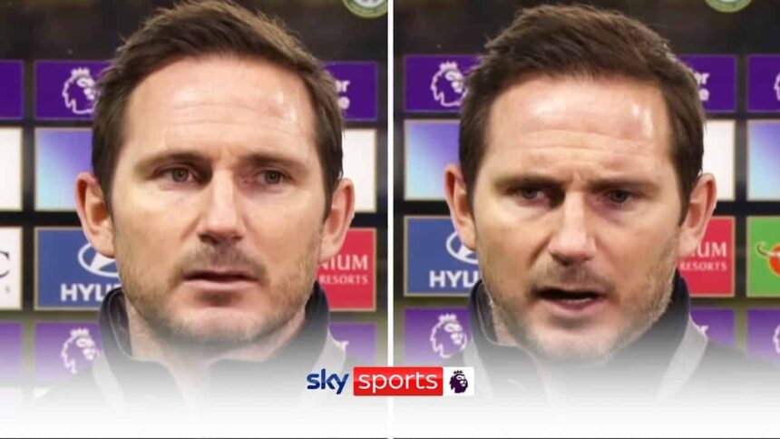 Manchester City Defeats Chelsea 3-1, Frank Lampard React In A Video