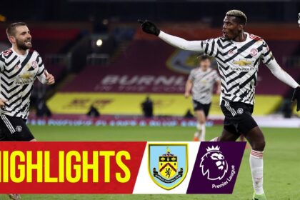 Highlights MANCHESTER UNITED 1 BURNLEY 0