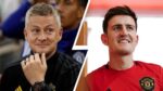 Gunnar Solskjaer Maguire reacts mancester shefield