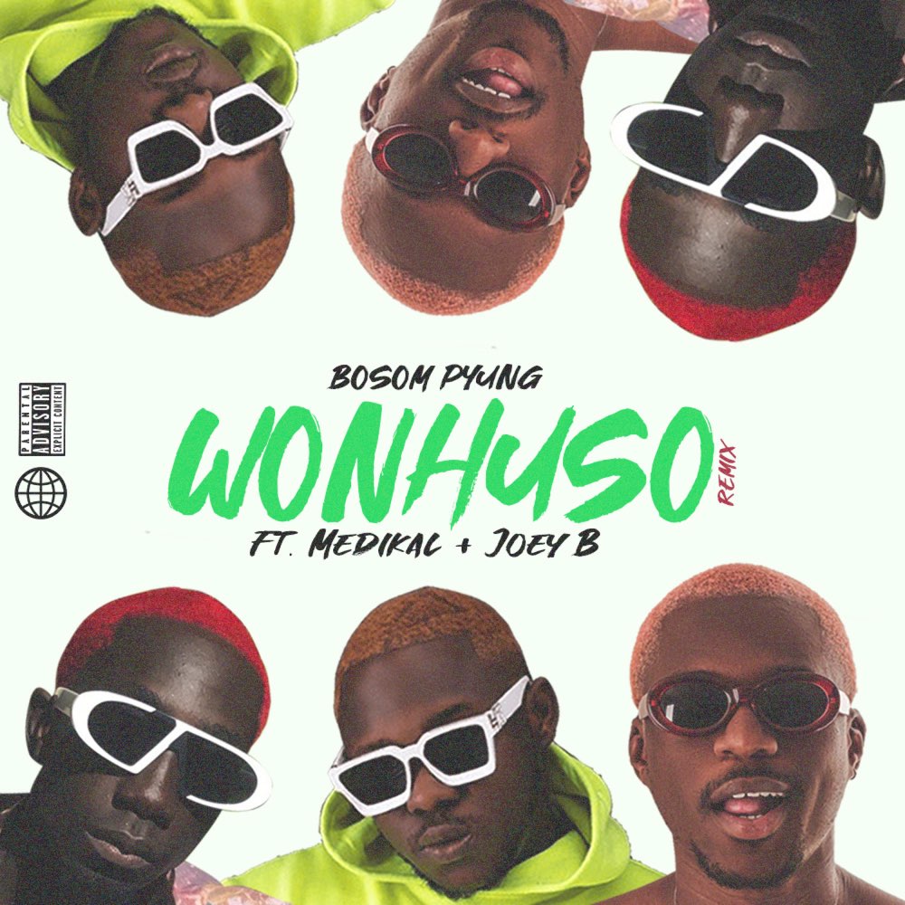 Bosom P-Yung – Wonhuso Remix Ft. Medikal, Joey B