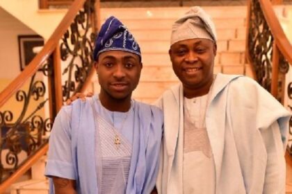 Watch Video: "My father used to work at a fast food restaurant in America" – Davido reveals