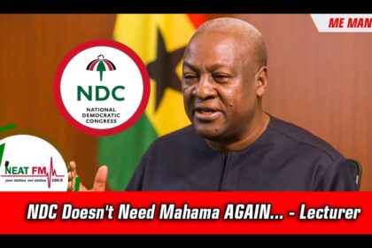 NDC Doesn't Need Mahama Again