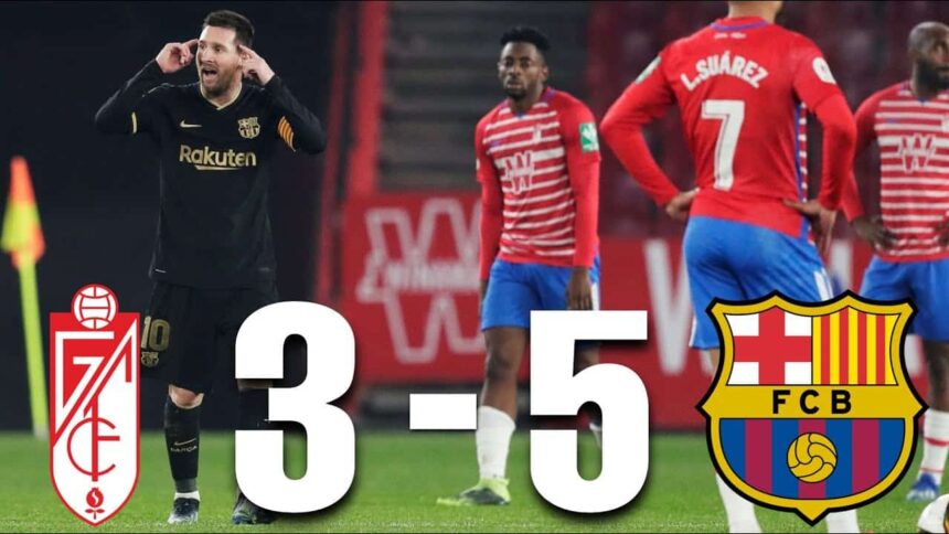 Barcelona came from behind to win 5-3
