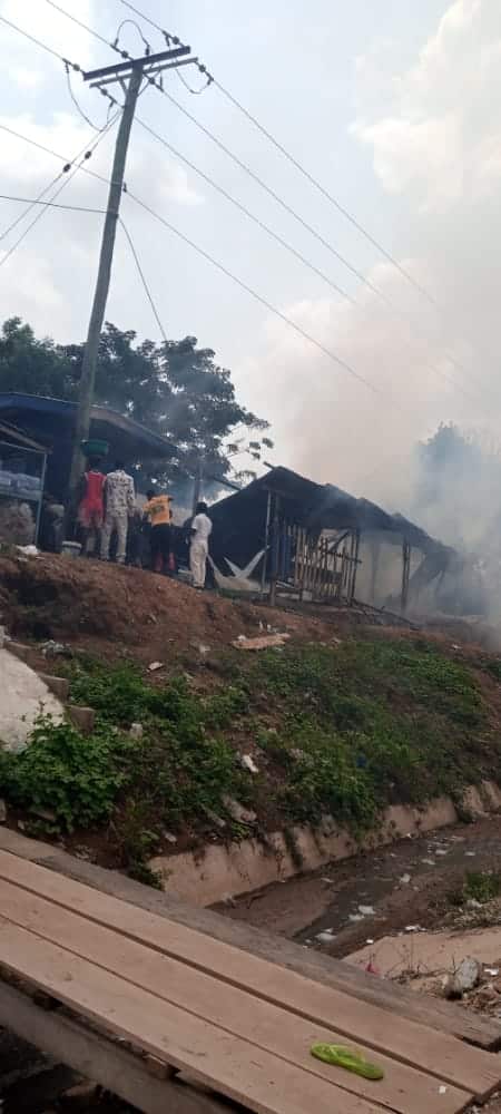 Kasoa TollBooth Fire: Furniture Shop Destroyed, Fire Service Blasted ...