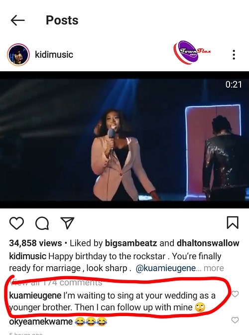 “You are Finally Ready for Marriage”—- Kidi to Kuami Eugene