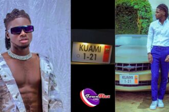 Kuami Eugene buys new Camaro Car