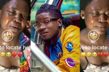 Watch Video: Lady Threatens To Commit Suicide, Claiming The Love Of Her Life "Kuami Eugene" Refused To Love And Reply Her