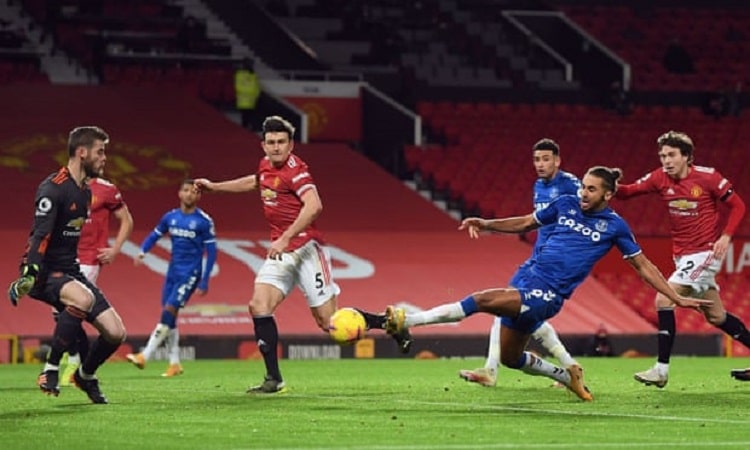Man United 3-3 Everton as Calvert-Lewin goal seals late draw