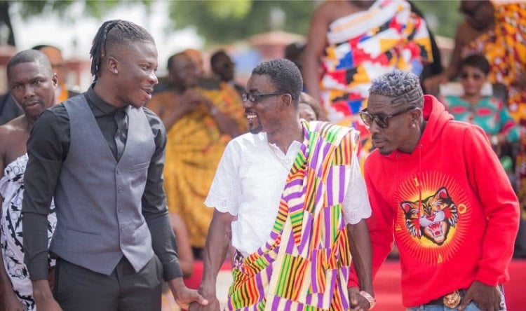 NAM1 Reacts To The Stonebwoy Shatta Wale 1 Gad & 1Don Challenge, Claims 1Godking