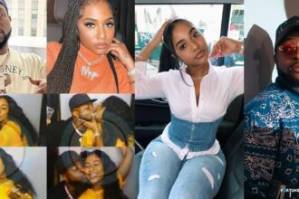 Davido And New Girlfriend Mya Yafai Kiss Passionately