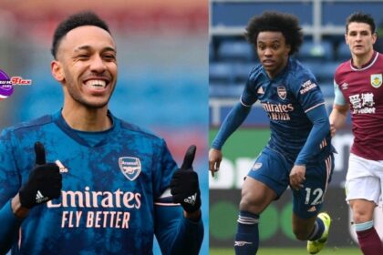 Pierre Emerick-Aubameyang handed Arsenal the lead but Granit Xhaka's gift let Burnley back in