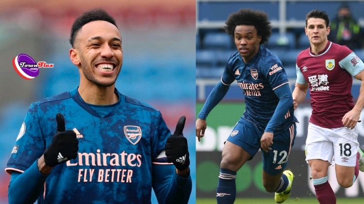 Pierre Emerick-Aubameyang handed Arsenal the lead but Granit Xhaka's gift let Burnley back in