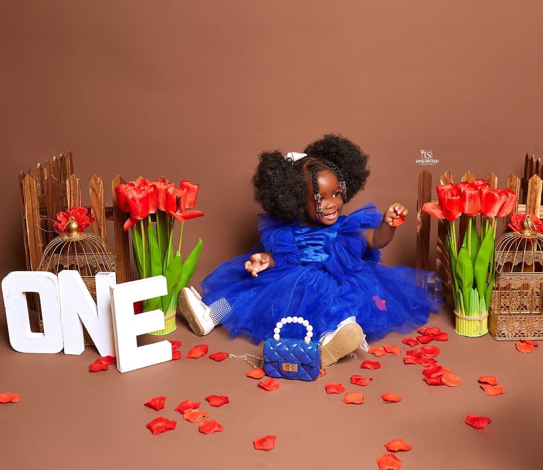 Tracey Boakye's daughter, Nana Akua Nhyira celebrates 1st birthday [See Adorable Photos]