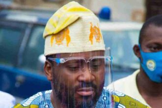 Desmond Elliot takes ‘Palliative dance’ lesson