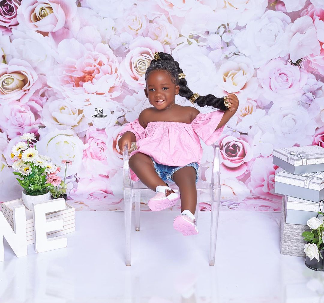 Tracey Boakye's daughter, Nana Akua Nhyira celebrates 1st birthday [See Adorable Photos]